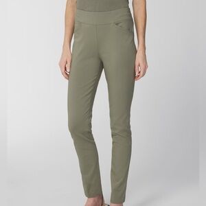 Chico’s Perfect Stretch Josie Slim Ankle Pants in Fatigue